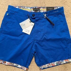 Blue Men’s Cotton Shorts